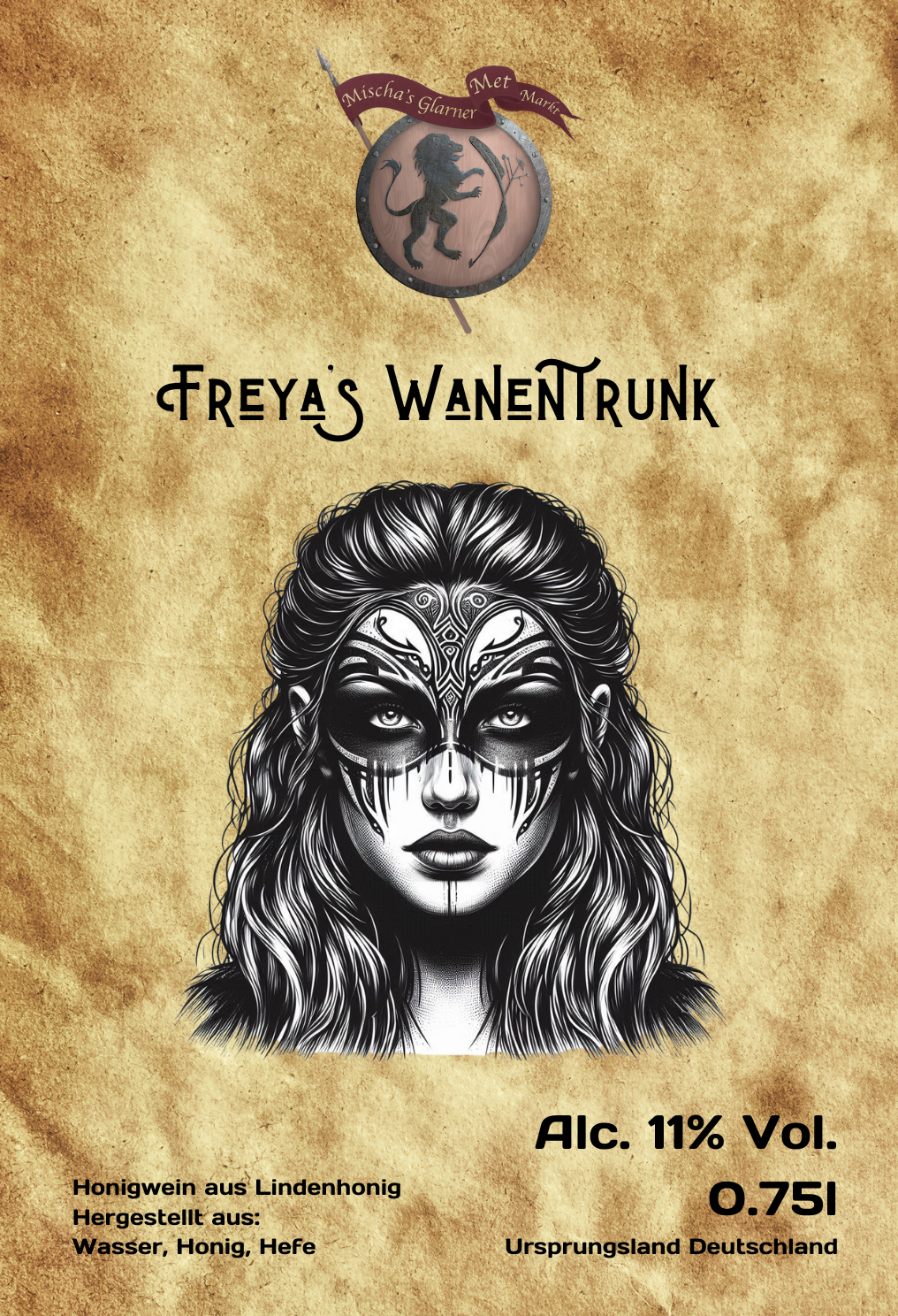 Freya's Wanentrunk - Honigwein / Met aus Lindenhonig